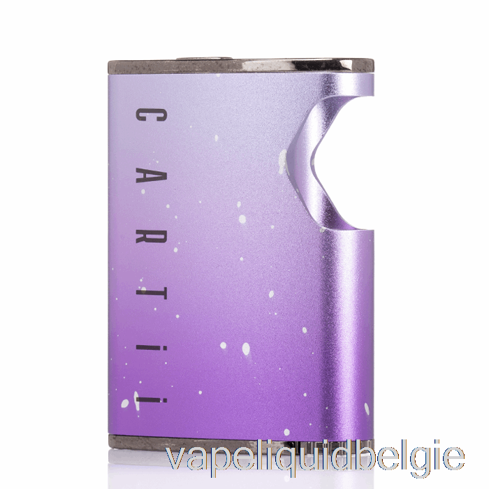 Vape Vloeistof Dazzleaf Cartii 2 In 1 Twist 510 Draad Batterij Paarse Splatter